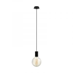 Svart fönsterlampa stål, Samed
