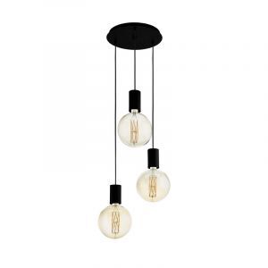 Svart fönsterlampa stål, Samed