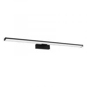 Svart modern spegelbelysning aluminium, Nancy, 14W, 4000K LED, IP44