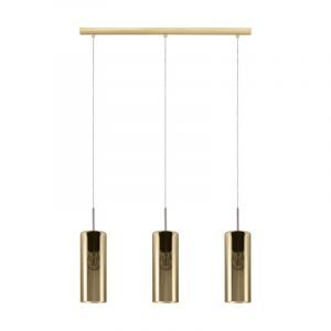 Guld design fönsterlampa glas, Tino