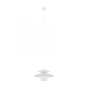 Vit design fönsterlampa stål, Lariana