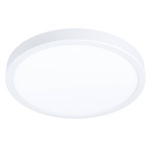 Vit smart taklampa plast, Geraldo, 19,5W, varm till kall vit justerbar LED, IP44