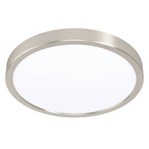 Nickel smart taklampa plast, Geraldo, 19,5W, varm till kall vit justerbar LED, IP44