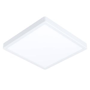 Vit smart taklampa plast, Geraldo, 19,5W, varm till kall vit justerbar LED, IP44