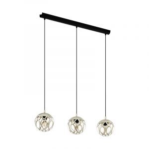 Grå modern fönsterlampa stål, Eveliene