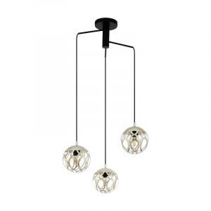 Grå modern fönsterlampa stål, Eveliene
