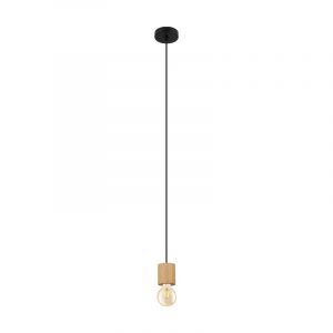 Rustik fönsterlampa trä, Yannic