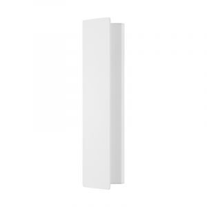 Vit modern vägglampa aluminium, Zion, 12W, 3000K LED