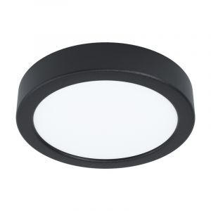 Svart taklampa stål, Pascale, 10W, 4000K LED