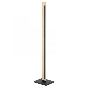 Trä golvlampa brun, Ludovica, 22W, 3000K LED, med brytare