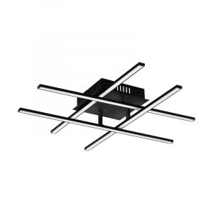 Svart modern plafond stål, Arantxa, 21W, 3000K LED