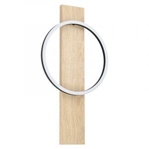 Trä vägglampa brun, Annebel, 12W, 3000K LED