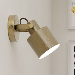 Guld industri väggspotlight aluminium, Kwinten