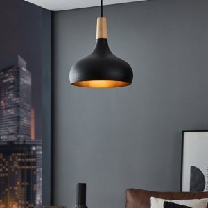 Svart fönsterlampa aluminium, Tjebbe