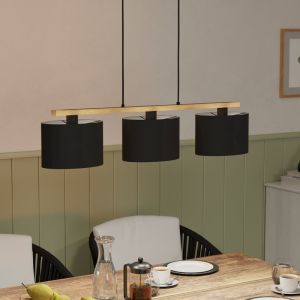 Trä fönsterlampa brun, Magali