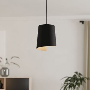 Svart rustik fönsterlampa aluminium, Vincenzo