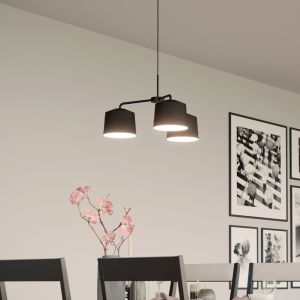 Svart industri fönsterlampa aluminium, Vinod