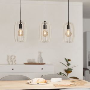 Trä fönsterlampa grå, Wilko