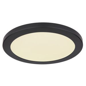 Svart plafond plast, Cage, 24W, justerbar ljusfärg LED