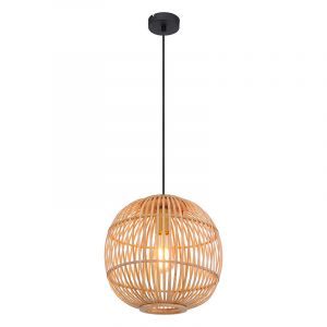 Trä fönsterlampa brun, Terry