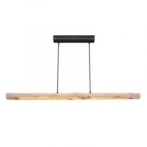 Trä fönsterlampa brun, Abbas, 25W, 3000K LED