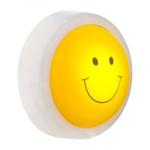 Gul nattlampa barn plast, Ather, 1W, 6500K LED