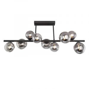 Svart design taklampa glas, Melinda
