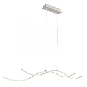 Nickel modern fönsterlampa plast, Terence, 30W, 3000K LED