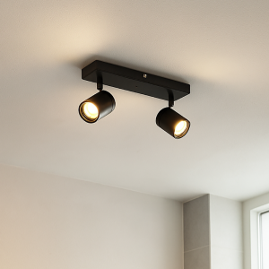 Modern spotlight tak svart, Ciara, IP44