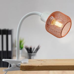 Industri klämspot orange, Emado, med brytare