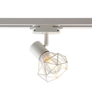 Industri 1 fas spotlight skena vit, Jaylano