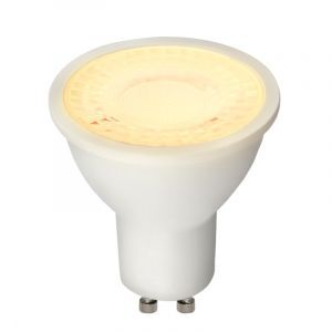 Dimbar GU10 LED lampa, Juda, vit, 6w, 2700K