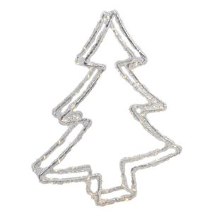 LED-julgran, 80 varmvita LED-lampor, IP44
