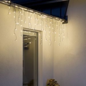 3 meter utbyggbar istappsslinga, 70 cm hög, varm vit, IP44, Basic