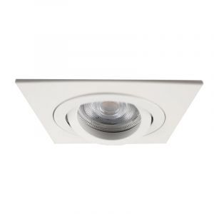Aluminium infälld spotlight vit, Heido