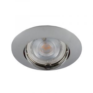 Aluminium infälld spotlight krom, Rudo
