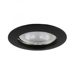 Aluminium infälld spotlight svart, Ipsi