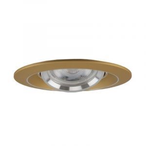 Aluminium infälld spotlight guld, Tycho