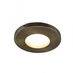 Metall infälld spotlight badrum brons, Mela, IP44