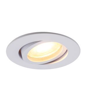 Aluminium infälld spotlight vit, Abbigail