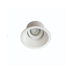 Aluminium infälld spotlight vit, Aprila