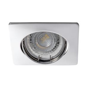 Aluminium infälld spotlight krom, Nesta