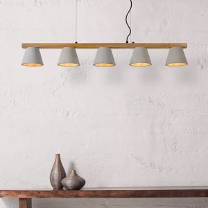 Trä fönsterlampa grå, Possio