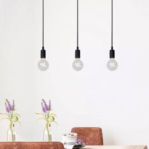 Svart fönsterlampa modern, Fix