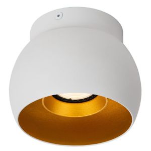 Vit utanpåliggande spotlight modern, Torben