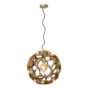 Guld fönsterlampa modern, Hannelore
