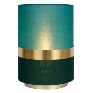 Guld bordslampa retro, Tusse, med brytare