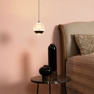 Svart fönsterlampa modern, Sentubal, 6,3W, 2700K LED