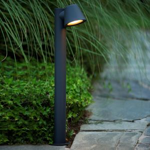 Antracit utelampa modern, Dingo, IP44