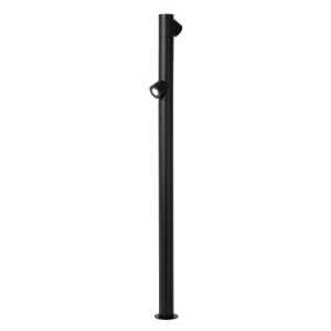 Svart utelampa modern, Ibama, 5W, 3000K LED, IP65